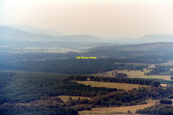 Photo 6"x4" Upper Tomvaich Wood and beyond from Tom Mor Cromdale c2004