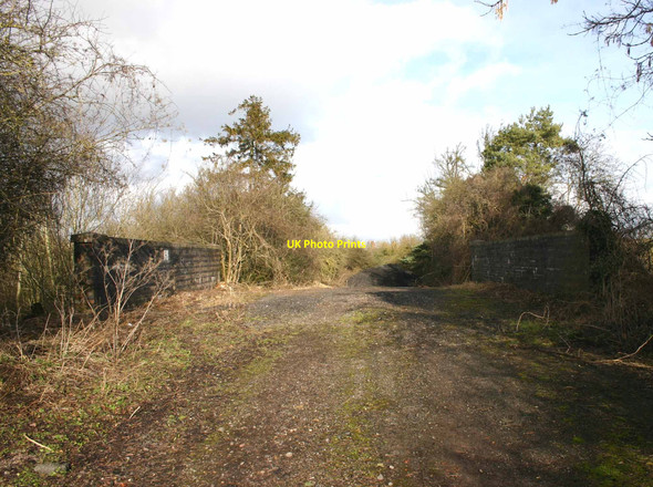 Photo 6"x4" Stratford and Midland Junction Railway bridge Ettington c2010