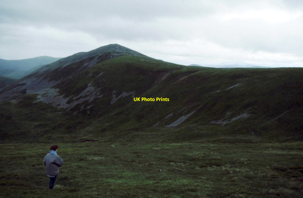 Photo 6"x4" On south east slopes of Glas Maol Craigie Doubs c1986
