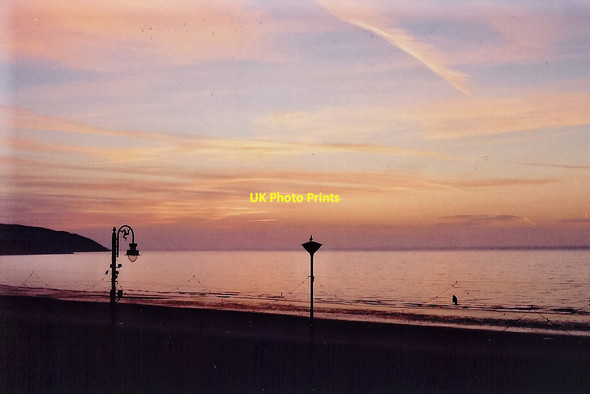 Photo 6"x4" Douglas - Central Promenade - Douglas Bay sunrise Douglas\/SC3875 c2003