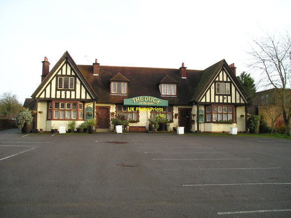 Photo 6"x4" The Duck Pub (on the pond), Long Itchington, Southam Long Itchington c2010