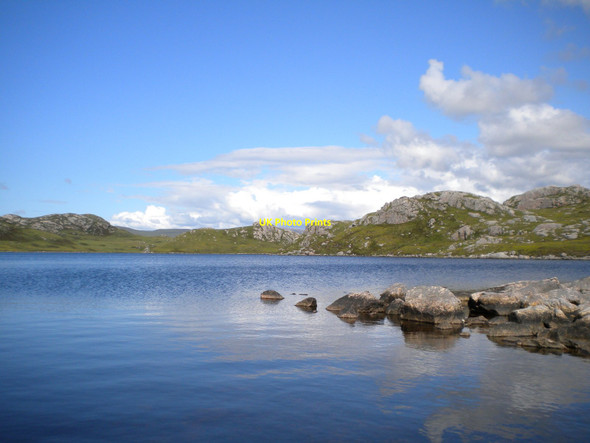 Photo 6"x4" Loch Crochach Achlyness c2009
