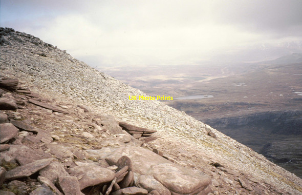 Photo 6"x4" Southern slopes of Glas Mheall Liath Dundonnell c1991