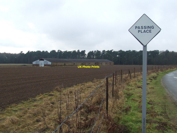 Photo 6"x4" Passing Place Hilborough c2010