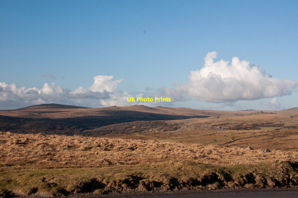 Photo 6"x4" View toward Sampford Spiney from Sharpitor - Dartmoor Walkhampton c2010