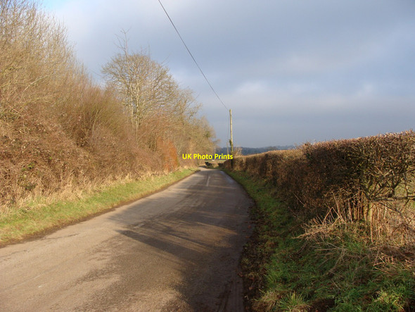 Photo 6"x4" The Road from Mounton to Shirenewton, near the Grondra Mynydd-bach\/ST4894 c2010