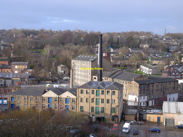 Photo 6"x4" Dewsbury - view from Crackenedge Lane Dewsbury c2005