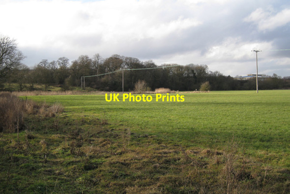 Photo 6"x4" Power crosses the Avon Tollbar End c2010