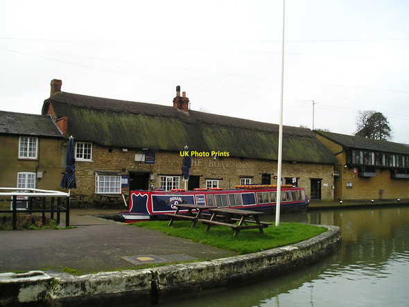 Photo 6"x4" The Boat Inn Pub, Stoke Bruerne Stoke Bruerne c2010