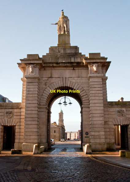 Photo 6"x4" Gateway, Royal William Victualling Yard - Plymouth Cremyll c2010