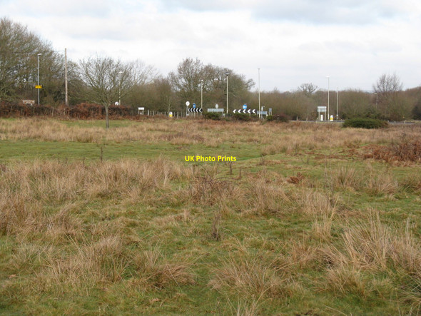 Photo 6"x4" Roundabout between the B2112 and the B 2113 Burgess Hill c2010