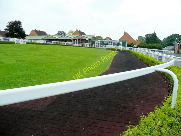 Photo 6"x4" Parade ring at Hereford Racecourse Hereford c2009