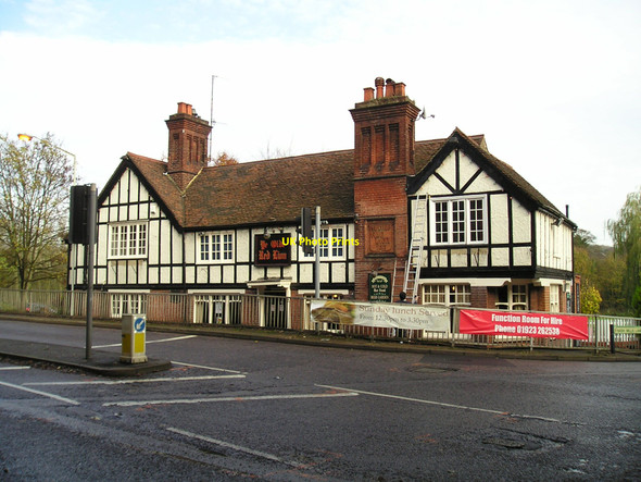 Photo 6"x4" Ye Olde Red Lion Pub, Nash Mills, Hemel Hempstead Kings Langley c2010