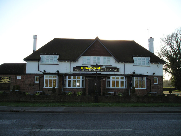 Photo 6"x4" The Horse and Barge Pub, Harefield Denham Green c2010