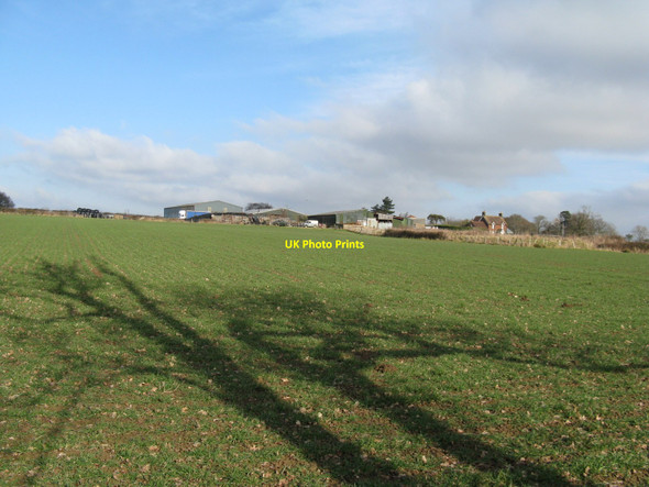 Photo 6"x4" Arable land at Stocks Farm Ditchling c2010