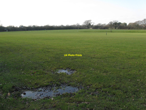 Photo 6"x4" Driving range at Mid Sussex Golf Club Streat c2010