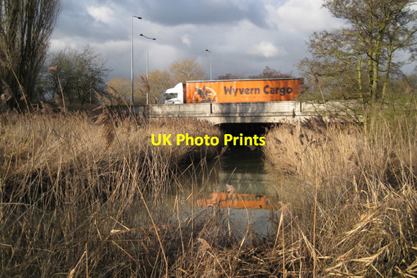 Photo 6"x4" A45 crosses River Sowe Bridge Baginton c2010