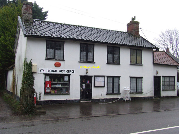 Photo 6"x4" Post Office North Lopham c2010