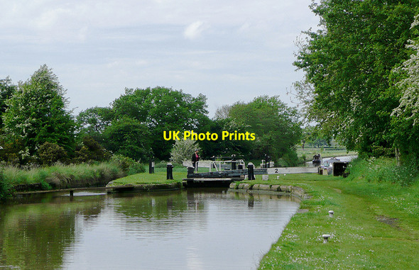 Photo 6"x4" Lock No 2 at Hack Green, Cheshire Hack Green c2009