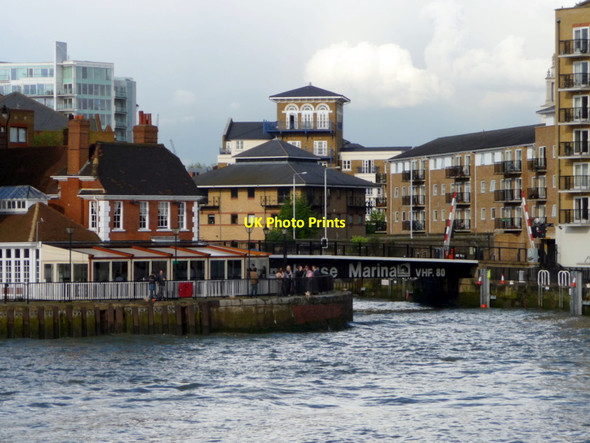 Photo 6"x4" Entrance to Limehouse Marina Poplar\/TQ3780 c2009