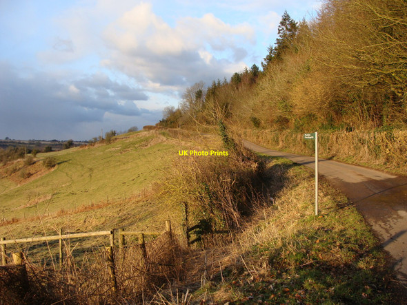 Photo 6"x4" Public footpath off a minor road to St Briavels Lower Meend c2010