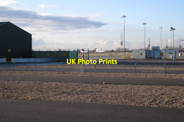 Photo 6"x4" An empty car park, Coventry airport Tollbar End c2010