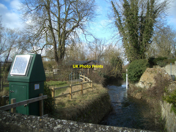 Photo 6"x4" Bampton Flood Warning Station Bampton\/SP3103 c2010