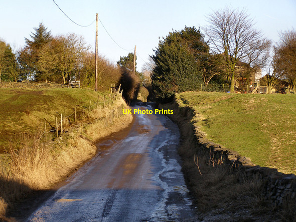 Photo 6"x4" Kiln Lane Milnrow c2010
