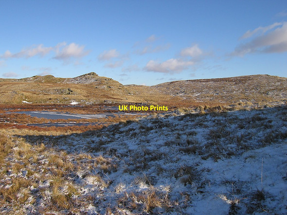 Photo 6"x4" Bog at the head of the Nant Hafod-frith Bryn Eithinog\/SN7866 c2010