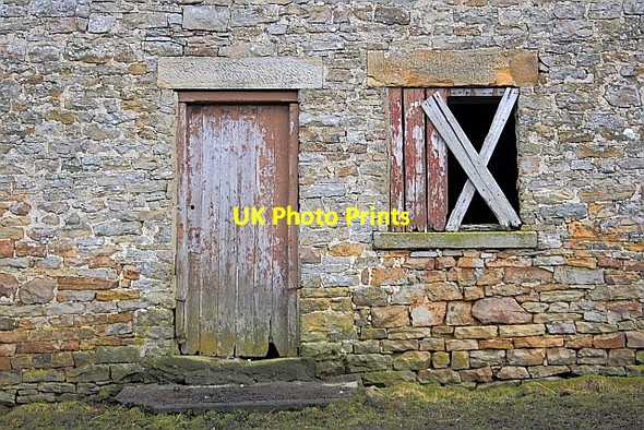Photo 6"x4" Door and Window Upper Town\/NZ0737 c2010