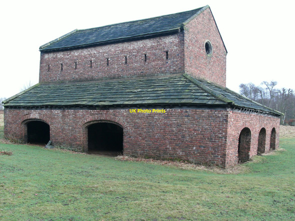 Photo 6"x4" Deer Barn at Dunham Park Altrincham c2010
