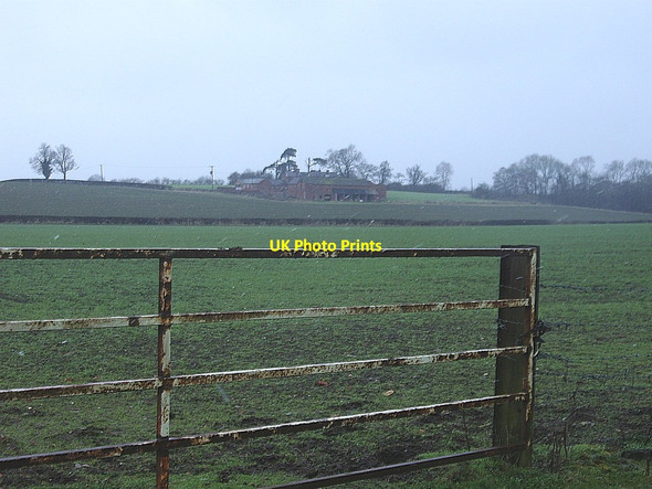Photo 6"x4" Fields near Harborough Fields Farm Churchover c2010