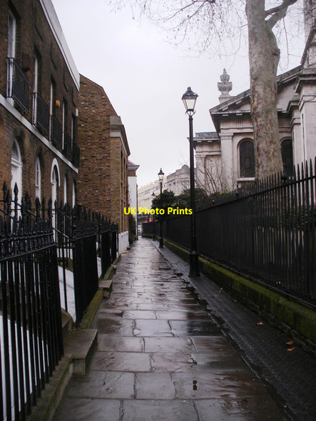 Photo 6"x4" Street by St Alfege Church Greenwich\/TQ3977 c2010