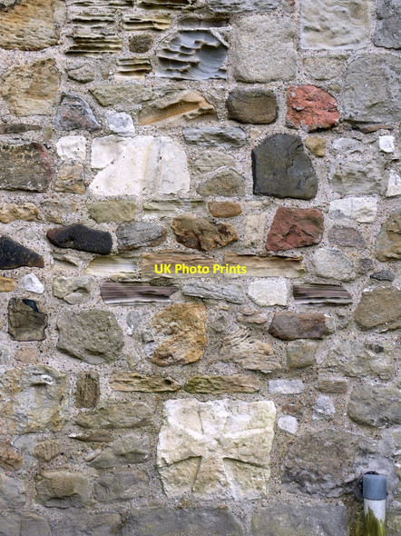Photo 6"x4" Saxon cross, St Mary's Church, Easington Easington\/NZ4143 c2010