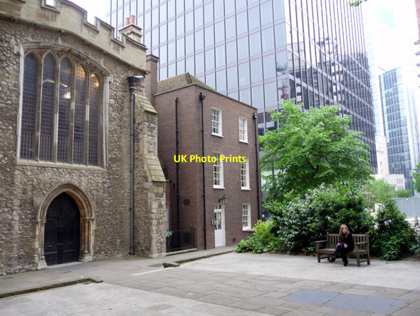 Photo 6"x4" St Helen's Church, Bishopsgate, London EC2 London c2009