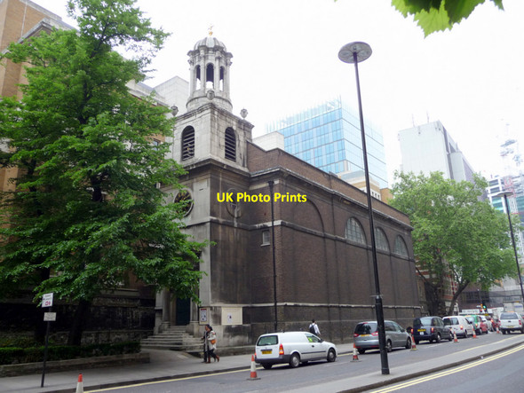 Photo 6"x4" All Hallowes-on-the-Wall, London Wall, London EC2 London c2009