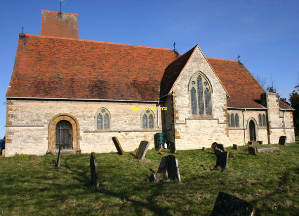Photo 6"x4" Church of St George the Martyr, Newbold Pacey Newbold Pacey c2010