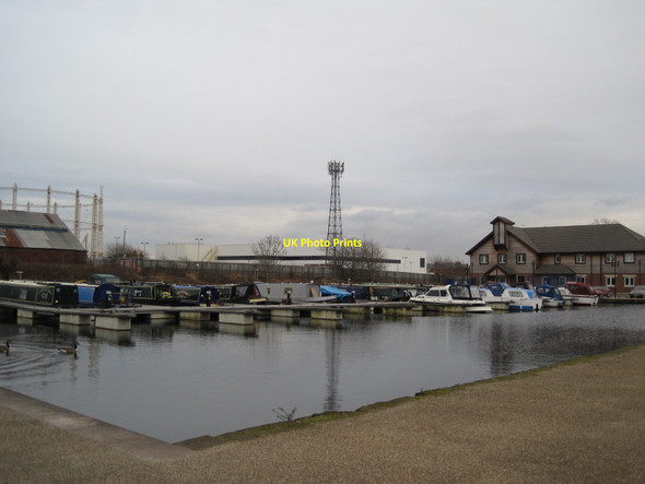 Photo 6"x4" Small marina Stretford\/SJ7994 c2010