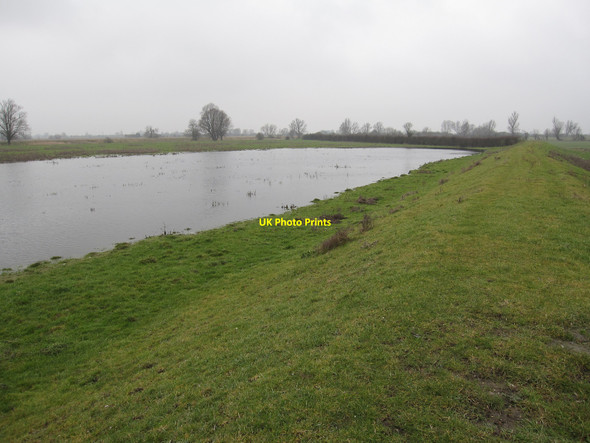 Photo 6"x4" The Washes, by River Great Ouse Aldreth c2010
