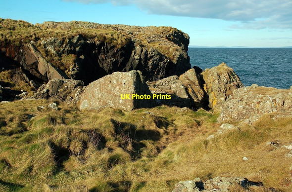 Photo 6"x4" Ancient Fort at Corsewall Point St Columba's Well c2010