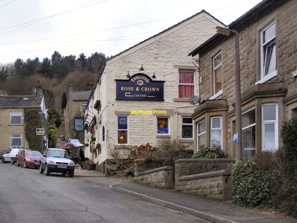Photo 6"x4" Rose and Crown Ramsbottom c2010