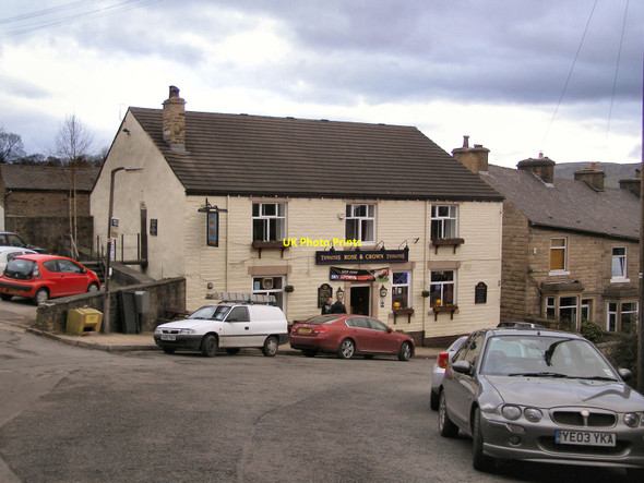 Photo 6"x4" Rose and Crown Ramsbottom c2010