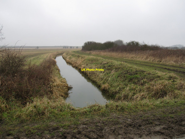 Photo 6"x4" Catchwater Drain Witcham c2010