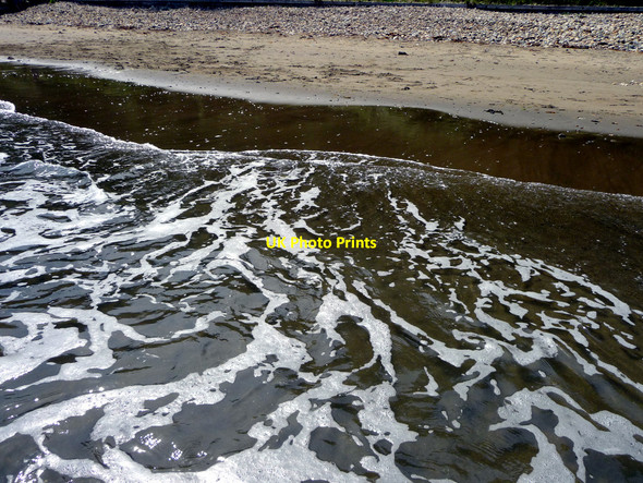 Photo 6"x4" Shoreline, Shanklin Beach, Isle of Wight Shanklin c2009