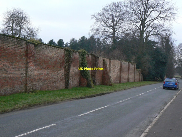 Photo 6"x4" Aldborough Manor wall Aldborough\/SE4066 c2010
