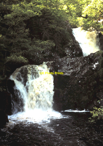 Photo 6"x4" Eas Chia-Aig from B8005 Achnacarry c1976