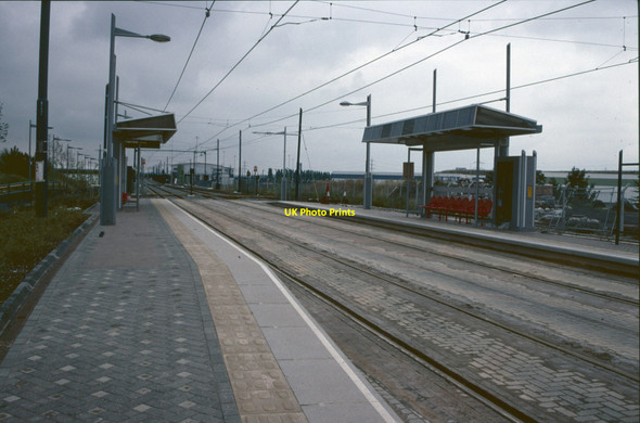 Photo 6"x4" Wednesbury Parkway Metro Station, prior to opening. Wednesbury c1998