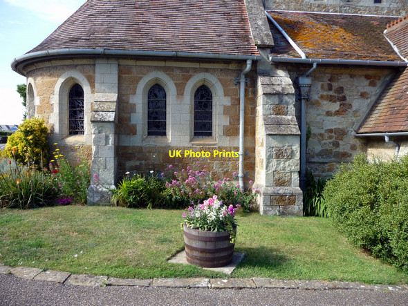 Photo 6"x4" St Saviour on the Cliff, Shanklin, Isle of Wight - west side Shanklin c2009