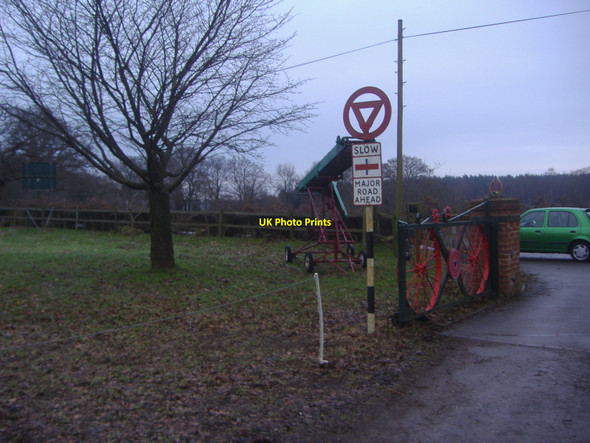 Photo 6"x4" Museum of Rural Life entrance Tilford Reeds c2010