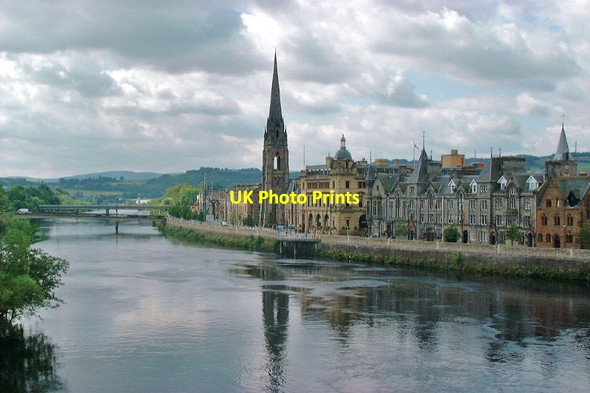 Photo 6"x4" Perth: View of the River Tay from Perth Bridge Perth\/NO1123 c2004